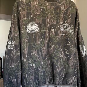 DARC SPORT CAMO CREWNECK